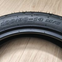 Ban Motor Shandong OEM Merk 100/90-14 Karet Alam 6PR - Penggantian/Perbaikan Baru Garansi 1 Tahun