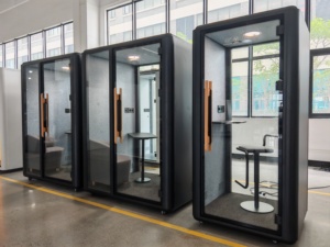 Thoải Mái Xách Tay Cách Âm Văn Phòng Pod Với Hệ Thống Thông Gió Và Có Thể Tháo Rời Acoustic Cách Âm Pod Cho Thư Viện Trường - Product Image 2