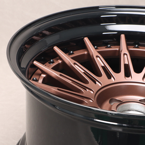 Nouvelle jante en alliage d'aluminium à 2 pièces Wangu, concave, couleur or rose, pour <span class=keywords><strong>SUPERA</strong></span> 17 18 19 20 21 22 pouces 5X114.3 5X130 forgée - Product Image 5
