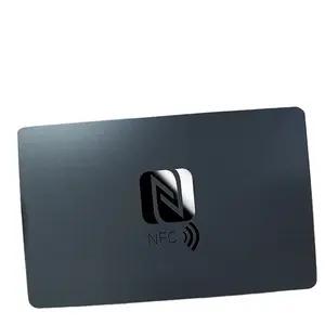 Tarjeta de visita de plástico con impresión personalizada, Nfc, con punto UV