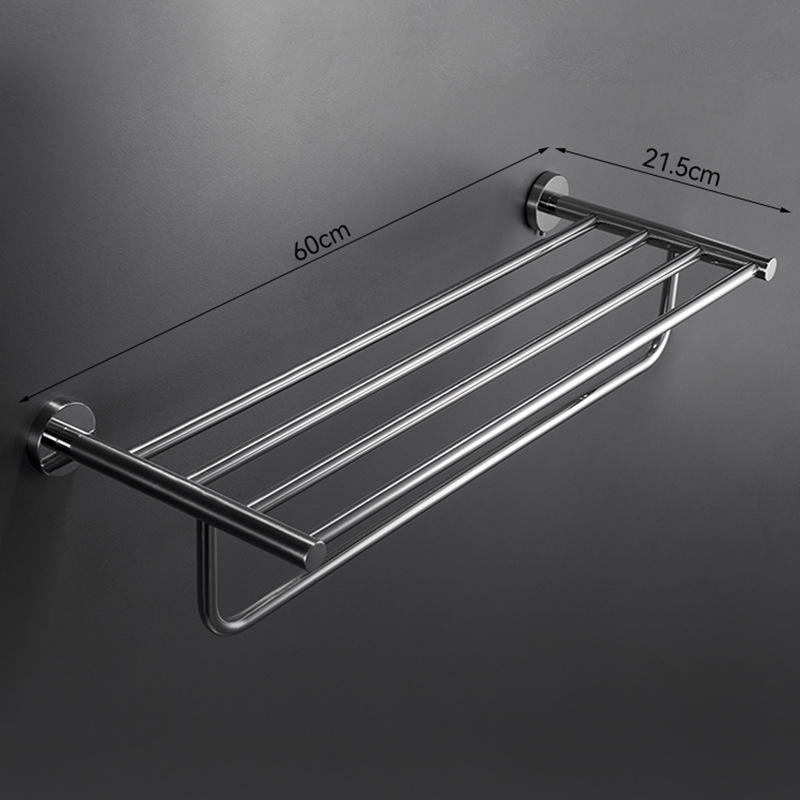 Bath towel rack (chrome-plated)