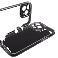 Casing ponsel desain kustom jelas tahan air magnetik asetat pirang kura-kura untuk Iphone 17 16 15 14 13 12 11 Xr Pro Max
