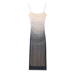 Bangladesh Ropa Mujer Color Sólido Mujer Musulmana Vestidos - Product Image 2