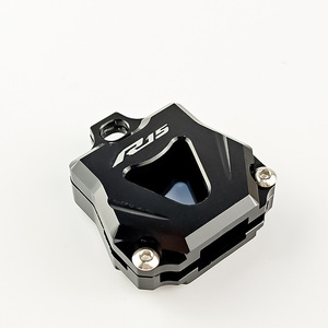 Funda Protectora para Llave de Motocicleta Qiangye, Aleación de Aluminio, Negra, R15, para Yamaha R3 R6 FZ6 FZ1 FZ8 MT07 MT09, Modificación - Product Image 1