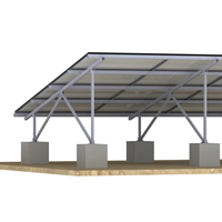 Système de montage solaire pour centrale photovoltaïque, structure de protection contre la corrosion, système de montage solaire pour ferme d'énergie solaire industrielle