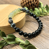 Bracelet en pierres tendance, extensible, pour la richesse, le succès, le Feng Shui, stimulant l'énergie, soulageant l'anxiété
