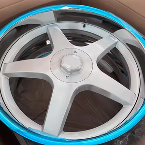 RCSR Gesmede Chroom Aluminium Velgen voor Chevy Impala 5x112 5x127 2-delig 18-26 Inch Geborsteld Diep Concave Nieuwe Diepe Lip Lichtmetalen Velgen - Product Image 4