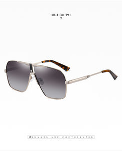 VASHAP piloto de 3348 gafas de sol UV400 metal vintage mujeres hombres gafas de sol retro plana polarizada tonos - Product Image 5