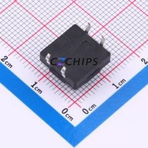 TS018-CBY1FH7.0 Tactile Switch Through hole-4P,12x12mm Switch Single Pole Single Throw Round Button 2.5N Through Hole - Product Image 2