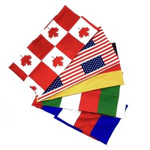 C&J Yanye Fußball-Weltmeisterschaft Mehrfarbiges Nationalflaggen-Muster Sport-Elastisches Unisex-Yoga-Stirnband - Product Image 4