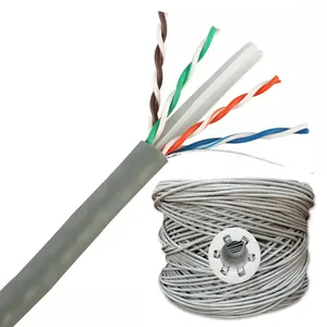 D link cat6 23awg utp lanケーブルcat6プレナムイーサネットcat6ネットワークケーブル