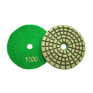 Disco Abrasivo de Resina Clásico de 100 mm <span class=keywords><strong>para</strong></span> Pulidora de Pisos, Dureza Media, OEM/OBM Disponible, 3.0 mm de Grosor, <span class=keywords><strong>para</strong></span> Concreto y Uso con Agua - Product Image 2