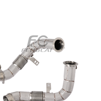 Auto-Performance-Auspuffkrümmer für BMW X5M X6M F95 F96 4.4T 2024+ Auspuffrohre Frontrohr Downpipes mit Hitzeschutz Direktmontage