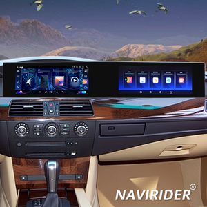 Pantalla dual para BMW Serie 5 E60 E61 E63 E64 2003-2010 CCC CIC Reproductor multimedia de video para coche WIFI 4G Carplay GPS Navegación estéreo - Product Image 1