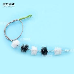 Nouveau Design 23.6 pouces Longueur Flexible Long Manche Printemps Aquarium Air Tube Tuyau D'eau Tuyau De Nettoyage Brosse Grattoir Aquarium - Product Image 4