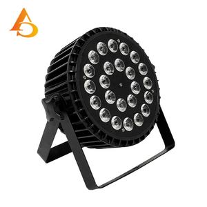 Luz LED Par Personalizable 24x18w RGBWA UV 6 en 1 DMX de Aluminio - Product Image 3