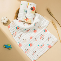 Offre Spéciale 100% serviettes de bain en mousseline de coton et couvertures ultra douces à séchage rapide et réutilisables pour les nouveau-nés
