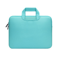 Sac pour ordinateur portable moderne et portable en néoprène, doublure en polyester, fermeture éclair, logo personnalisé, housse de protection pour ordinateur imperméable, design tendance