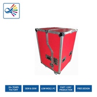 Valise de transport personnalisée rouge d'urgence pour extincteur, conçue pour les événements avec roulettes