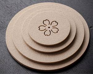 Almohadilla para taza de té, almohadilla de aislamiento térmico, almohadilla para taza de té de fieltro, almohadilla para té, almohadilla creativa absorbente de agua y antideslizante - Product Image 3