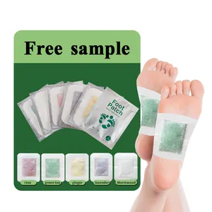Factory Directly Supply Natural Herbal Foot Patch Detox Gold Detox Foot Patch Free Sample Health Care Foot Patch