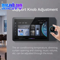 SQ 2025 F8-1 Smart Life Tuya Smart Home Zigbee Gateway WiFi Panneau de contrôle intelligent 8 pouces Écran tactile IPS Application Android 1,5 GHz