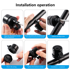 Sonnette de vélo dorée très vendue avec localisateur AirTag intégré pour iOS - Product Image 5