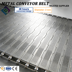 Banda Transportadora <span class=keywords><strong>Intralox</strong></span> con Orificios de 2 mm de Diámetro, Modular, para la Industria Alimentaria, de Alta Velocidad, Sanitaria, Flexible y Resistente al Desgaste - Product Image 2