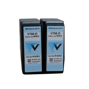 V706-D Consumables Printing Ink Cartridge Solvent Make-up for Videojet CijInkjet Printer 1210 1220 1330 1510 1520 1610 1620