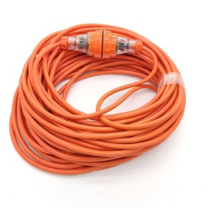 สายพ่วง 16A 250V IP65 กันน้ำสำหรับใช้งานกลางแจ้ง วัสดุ PVC หัวปลั๊กแบบ SJTOW AS พร้อมเต้ารับ IEC - Product Image 3