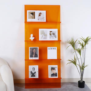 סלון פשוט רב שכבתי ספר אקרילי רב שכבתית עבור מגזין & אחסון עיתון במדור יאק - Product Image 4