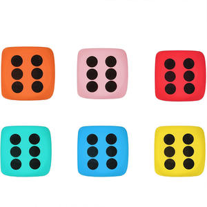 Venta al por mayor logotipo personalizado 6cm o 8cm juego de juguetes EVA PU <span class=keywords><strong>dados</strong></span> de espuma <span class=keywords><strong>dados</strong></span> de cubo grande <span class=keywords><strong>para</strong></span> chico escuela enseñanza y equipo de juego - Product Image 4