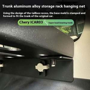 Étagères multifonctionnelles de support de coffre en alliage d'aluminium direct d'usine pour accessoires Chery Icar 03 Jaecoo J6 - Product Image 4