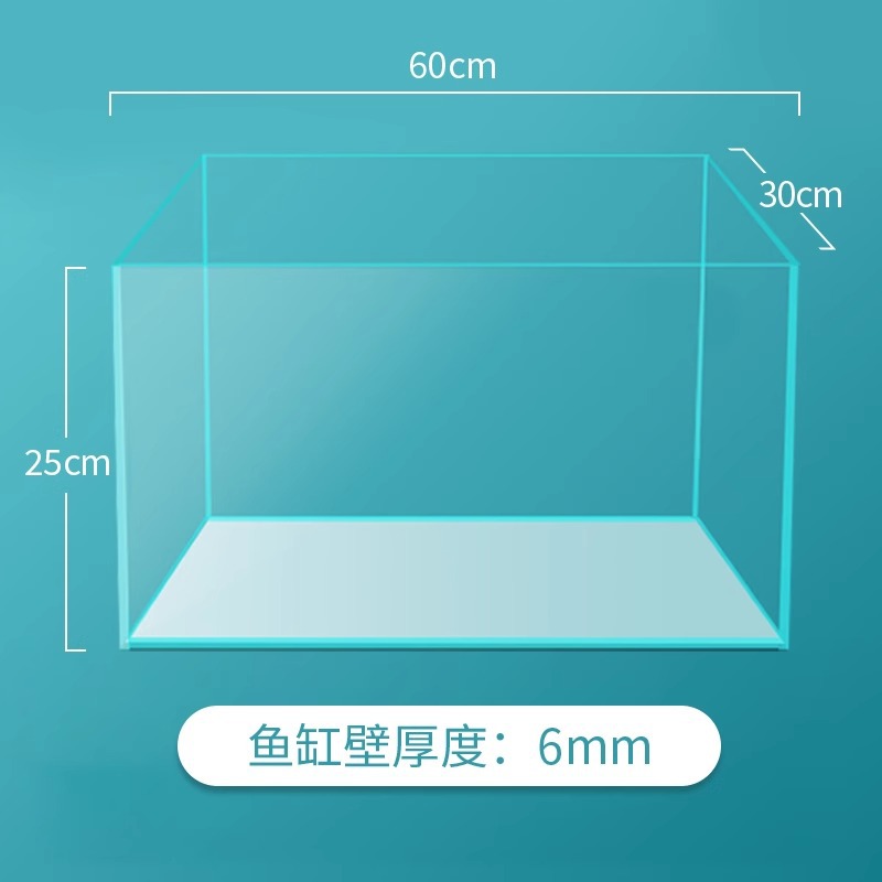 golden crystal ultra white-bare tank 60x30x25