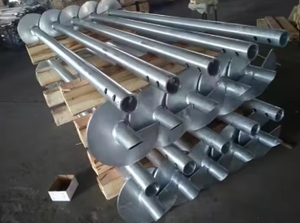 कंक्रीट मुक्त नींव प्रणाली कार्बन स्टील हेलिक्स मोरिंग हेलिकल ढेर माइक्रो-कैप सौर पैनल पोल बाड़ एंकर - Product Image 4