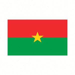 Custom Custom 3*5ft 150*90cm Burkina Faso Flag High Quality National Pennant <b>Banner</b> for Promotional Gifts - Product Image 1
