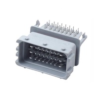 Conector automotriz PBT hembra de 24 Pines, conector ecu con terminales, 2,8/-21