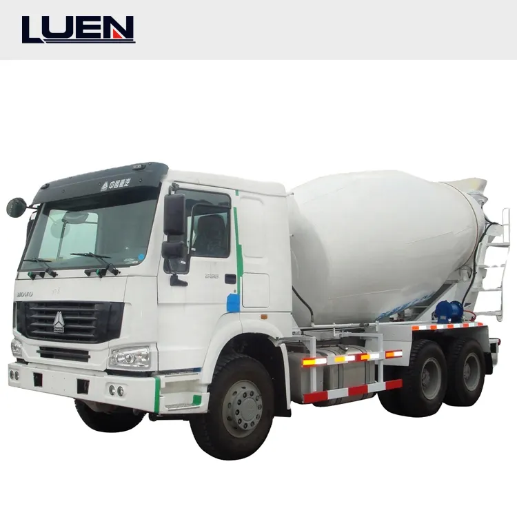Sino truck 6*4 371hp Howo Mixer ristrutturazione costruzione betoniera cina camion Euro 2