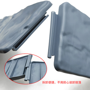 <b>Plastic</b> <b>Fence</b> Panels Rectangle Uv Resistant Landscape Decor Outdoor Garden Railings - Product Image 4
