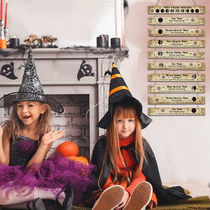 Señal de bienvenida de witchery para cocina, cartel de Halloween, brujería pagana, suministros de <span class=keywords><strong>altar</strong></span> de mecán, signo de bruja, decoración de Fases Lunares para el hogar - Product Image 5