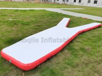Dock flottant gonflable pour yacht Plate-forme d'île de loisirs Plate-forme flottante gonflable en forme de Y