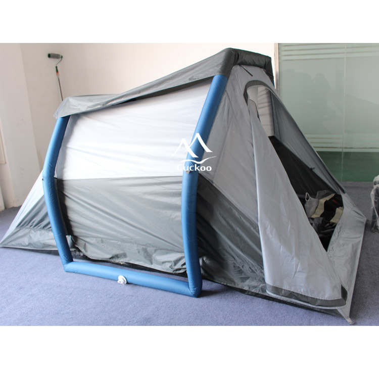 Lichtgewicht Outdoor Lucht Pole Bivvy Tent Materiaal Opblaasbare Camping Tent Voor 2 Persoon