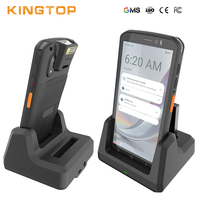PDA Resistente Kingtop KT-KP58 4G de Alta Calidad con 4+64GB, 5000mAh, Android 14 y Escáner para Sistema de Gestión de Inventario