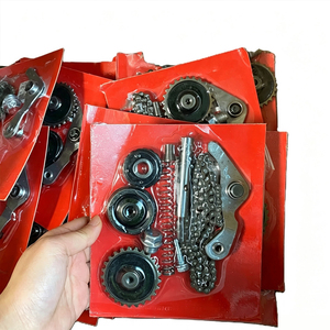 Kit de distribución de motor <span class=keywords><strong>SNOR</strong></span> JH70/WIN100 para motocicleta, tensor de cadena, rueda guía y conjunto de piñón para piezas Honda Cub CD70 - Product Image 6