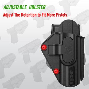 ซองโพลิเมอร์แบบปรับได้สำหรับ hellcat Pro/17/19/19X/43/44/45/48 Ruger 57 sccy CPX Gen3 Taurus GX4 S & W M & P - Product Image 3