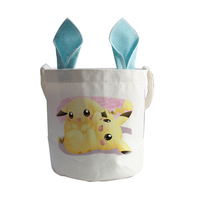 Offres Spéciales : Paniers et sacs à friandises de Pâques vierges pour sublimation, avec oreilles de lapin, en lin, pour œufs et friandises de Pâques