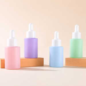 Flacon compte-gouttes en verre Macaron 30 ml en stock – <span class=keywords><strong>Bouteille</strong></span> de distribution pour solutions, essences liquides, cosmétiques et huiles essentielles - Product Image 3