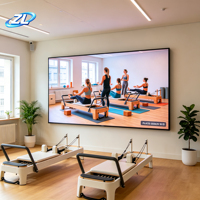 Pantalla LED Fija de Interior P1.25 P1.56 de Amplia Gama de Colores, Antiparpadeo, para Estudio de Ciclismo, Yoga, Gimnasio, Entrenamiento Deportivo