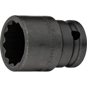 ซ็อกเก็ตผลกระทบเฮเซท900SZ-24โค้ทขนาด1/2นิ้ว (12.5มม.) สแควร์กลวงนิ้วนิ้วนิ้วนิ้วนอกโปรไฟล์ฉุด12จุดขนาด24มม. - Product Image 1
