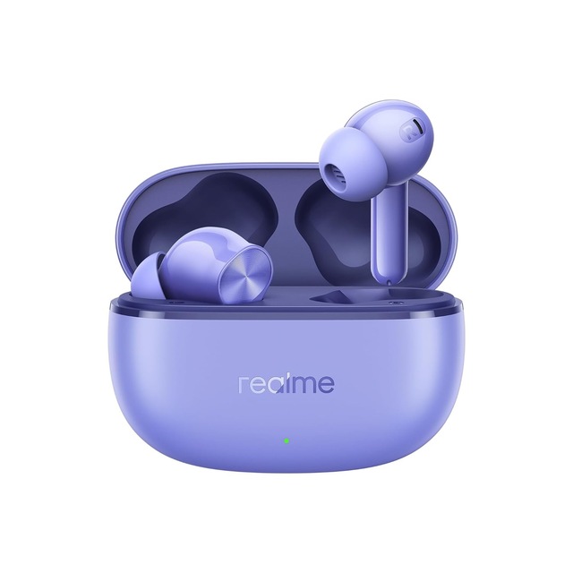 Realme Buds T200 Lite TWS Earbuds Blue-tooth 5.4 Dual-Mic Al Deep Call Noise Cancellation 48 Hours Playback In-Ear Earphones